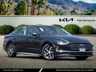 Used 2020 Hyundai Sonata Blue image 1