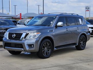 Used 2019 Nissan Armada Platinum w/ Captain's Chairs Package image 1
