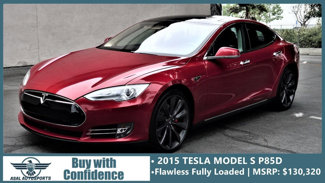 Used 2015 Tesla Model S P85D image 1