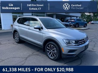 Used 2021 Volkswagen Tiguan SE w/ Panoramic Sunroof Package image 1