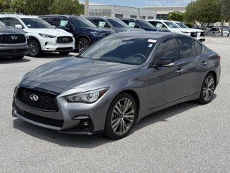 Certified 2023 INFINITI Q50 Sensory image 1
