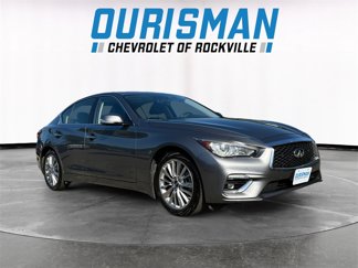 Used 2021 INFINITI Q50 Luxe w/ Seat & Sound Package image 1