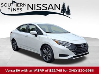 New 2025 Nissan Versa SV w/ Trunk Package image 1