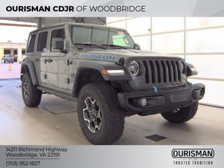 Used 2021 Jeep Wrangler Unlimited Rubicon 4xe w/ Steel Bumper Group image 1