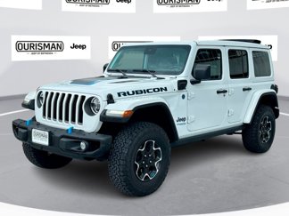 Certified 2021 Jeep Wrangler Unlimited Rubicon 4xe w/ Steel Bumper Group image 1