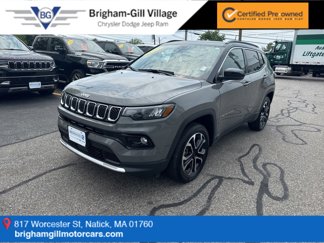 Certified 2023 Jeep Compass Limited w/ Sun and Sound Group image 1