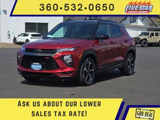 Certified 2022 Chevrolet TrailBlazer RS w/ Sun and Liftgate Package image 1