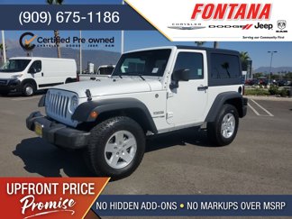 Used 2018 Jeep Wrangler Sport image 1