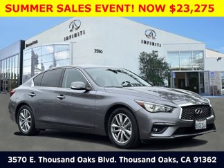 Used 2021 INFINITI Q50 Pure image 1