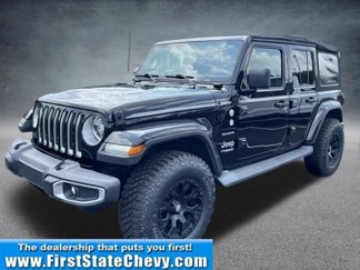 Used 2018 Jeep Wrangler Unlimited Sahara image 1