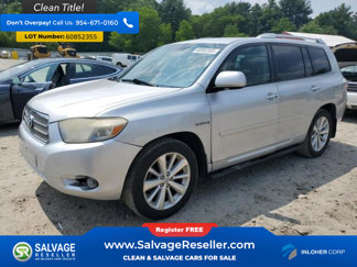 Used 2008 Toyota Highlander 4WD Hybrid image 1