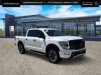 Used 2021 Nissan Titan PRO-4X w/ Off Road Protection Package image 1