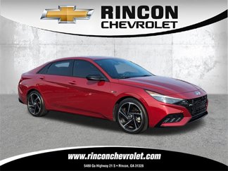 Used 2023 Hyundai Elantra N Line w/ Preferred Accessory Package image 1