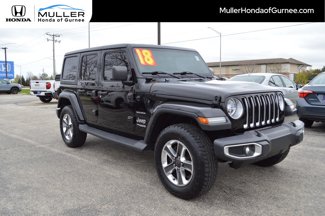 Used 2018 Jeep Wrangler Unlimited Sahara image 1