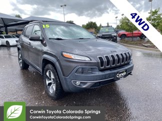 Used 2015 Jeep Cherokee Trailhawk w/ Comfort/Convenience Group image 1