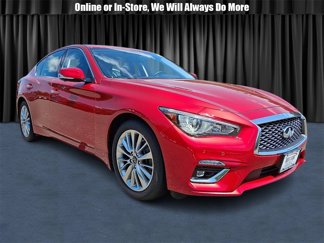 Certified 2021 INFINITI Q50 Luxe w/ Seat & Sound Package image 1