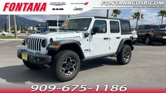 Used 2022 Jeep Wrangler Unlimited Rubicon 4xe w/ Safety Group image 1