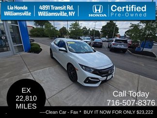 Certified 2021 Honda Civic EX image 1