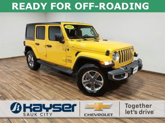 Used 2021 Jeep Wrangler Unlimited Sahara image 1