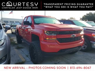 Used 2017 Chevrolet Silverado 1500 Custom w/ LPO, Black Pack image 1