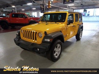Certified 2021 Jeep Wrangler Unlimited Sport image 1