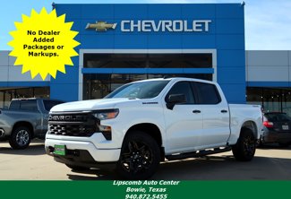 New 2025 Chevrolet Silverado 1500 Custom w/ Turbomax Blackout Package image 1