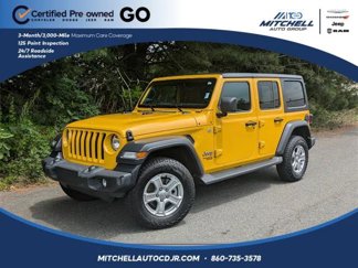 Certified 2021 Jeep Wrangler Unlimited Sport image 1