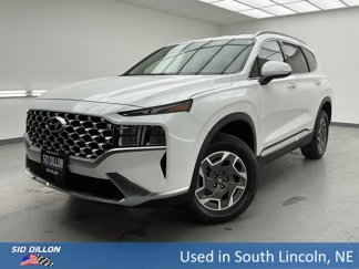 Certified 2022 Hyundai Santa Fe Blue image 1