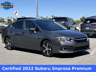 Certified 2022 Subaru Impreza 2.0i Premium image 1