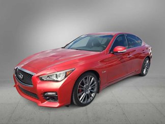 Used 2017 INFINITI Q50 Red Sport 400 w/ Cargo Package (L95) image 1