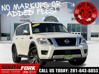 Used 2017 Nissan Armada Platinum w/ Captain Seat Package image 1