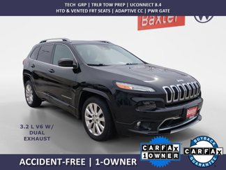 Used 2017 Jeep Cherokee Overland w/ Technology Group image 1