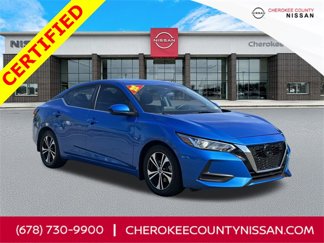 Certified 2022 Nissan Sentra SV image 1