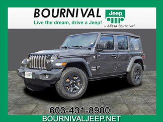 Certified 2021 Jeep Wrangler Unlimited Sport image 1