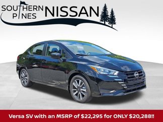 New 2025 Nissan Versa SV w/ Trunk Package image 1