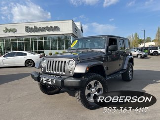Certified 2017 Jeep Wrangler Unlimited Sahara w/ Max Tow Package image 1