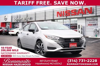 New 2025 Nissan Versa S w/ S Plus Package image 1