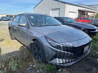 Used 2021 Hyundai Elantra Blue image 1
