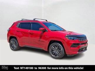 Used 2022 Jeep Compass Limited w/ (RED) Package image 1
