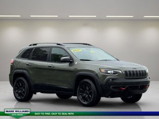 Used 2021 Jeep Cherokee Trailhawk w/ Sun, Sound & Nav Group image 1