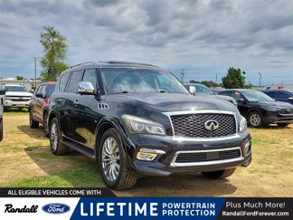 Used 2017 INFINITI QX80 4WD w/ Deluxe Technology Package image 1