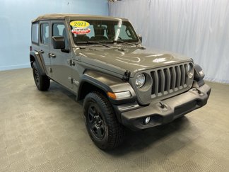 Certified 2021 Jeep Wrangler Unlimited Sport image 1