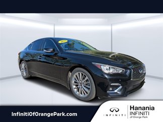 Used 2022 INFINITI Q50 Luxe w/ Cargo Package image 1