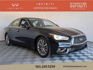 Certified 2024 INFINITI Q50 Luxe w/ Cargo Package image 1