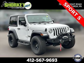 Certified 2023 Jeep Wrangler Sport S image 1