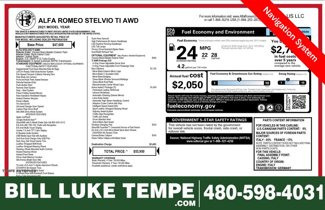 Used 2021 Alfa Romeo Stelvio Ti w/ Nero Edizione image 1
