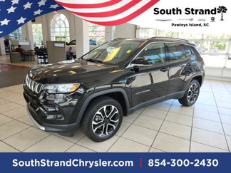 Certified 2022 Jeep Compass Limited w/ Sun and Sound Group image 1