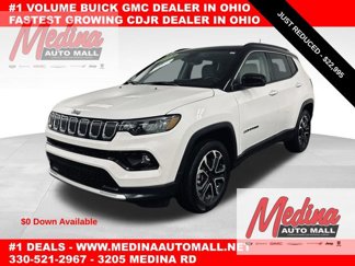 Used 2022 Jeep Compass Limited w/ Sun and Sound Group image 1