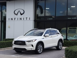 Certified 2022 INFINITI QX50 Luxe w/ Cargo Package image 1