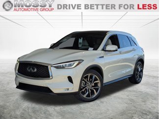 Used 2021 INFINITI QX50 Autograph w/ Premium White Leather Package image 1